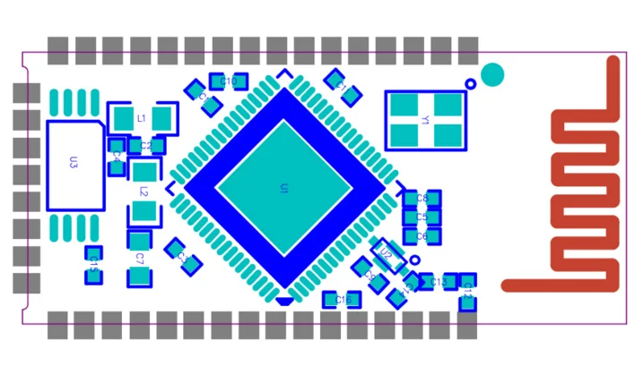 4M SPI FLASH Chip BTM625/CSRA64215 Bluetooth аудио модуль (Bluetooth4.0/4 2/I2S/TWS/APTX) поддержка A2DP AVRCP HFP TWS AAC I2S