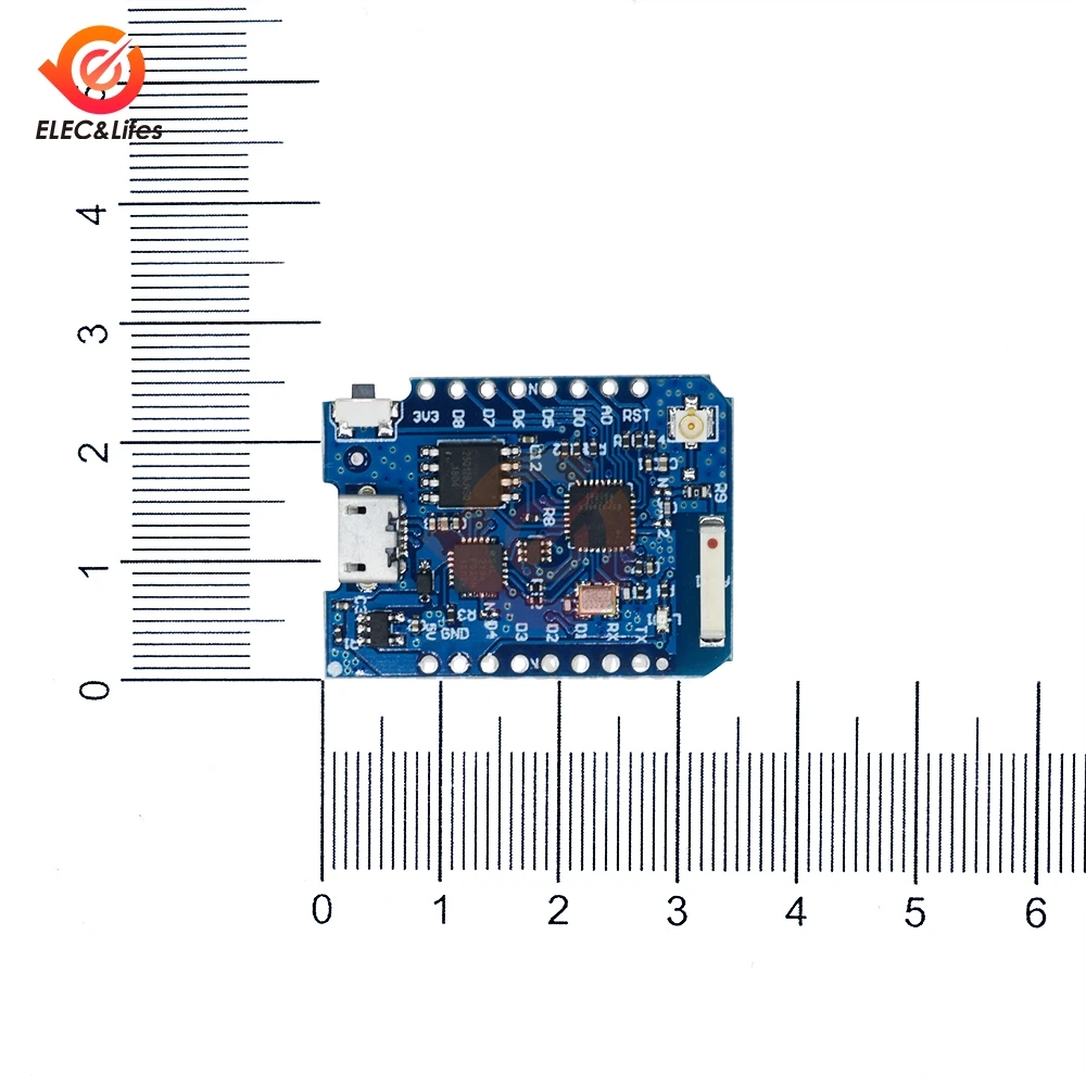 Беспроводная макетная плата WEMOS D1 Mini Pro ESP8266 CP2104 с поддержкой Wi Fi 16 Мб антенны