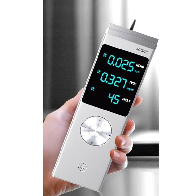 Портативный детектор PM2.5 CO2 датчик качества воздуха Formaldhyde тестер