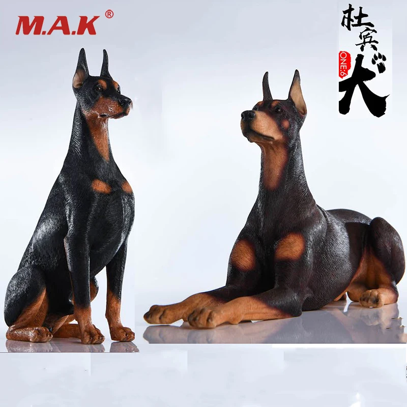 1/6 масштаб модель животного JxK004 Doberman Pinschers игрушки модельки животных подарок для 12 дюймов фигурка сцены Acces коллекция