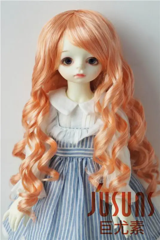 JD224 9-10 дюймов Blyth кукла парики 23-25 см кукольный парик BJD парик леди Sauvage длинные волнистые кукольные волосы