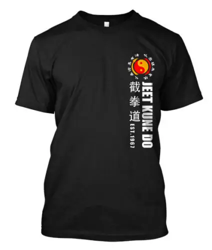 Новая мужская футболка модная 2019 Jeet Kune Do Martial Arts Брюс Ли JKD Custom Мужская