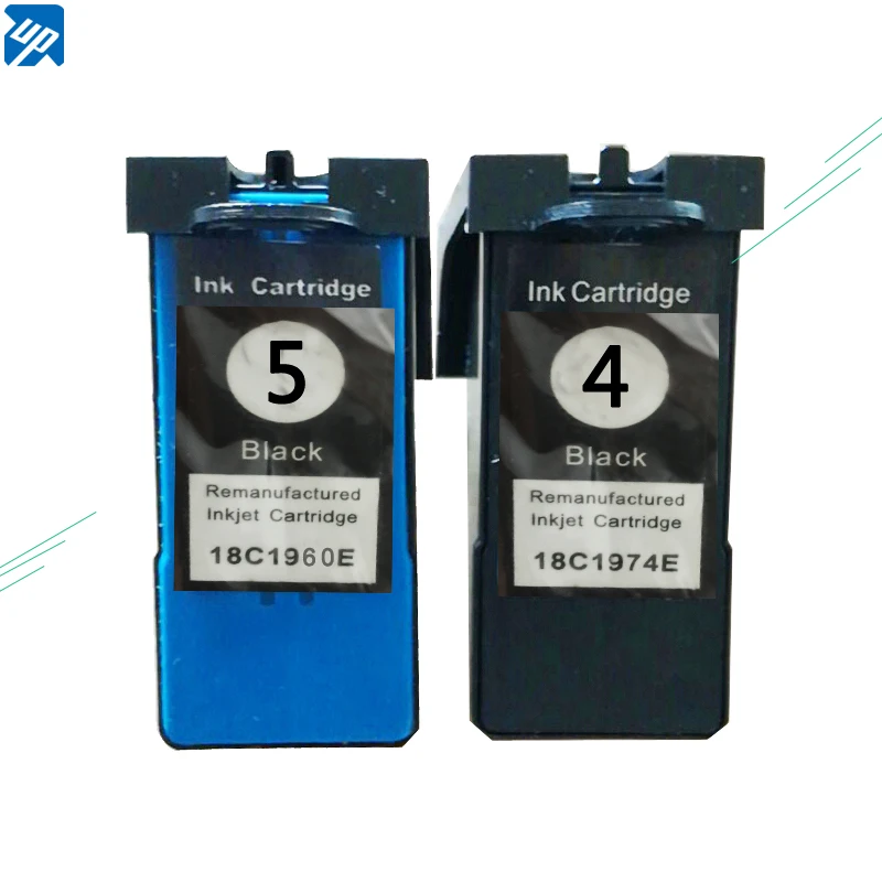 2pk картридж с чернилами для принтера Lexmark 4 Lex4 Lex #4 18C1974 + 5 18C1960 X2690 X4690 Z2390 Z2490 X3690 X5690