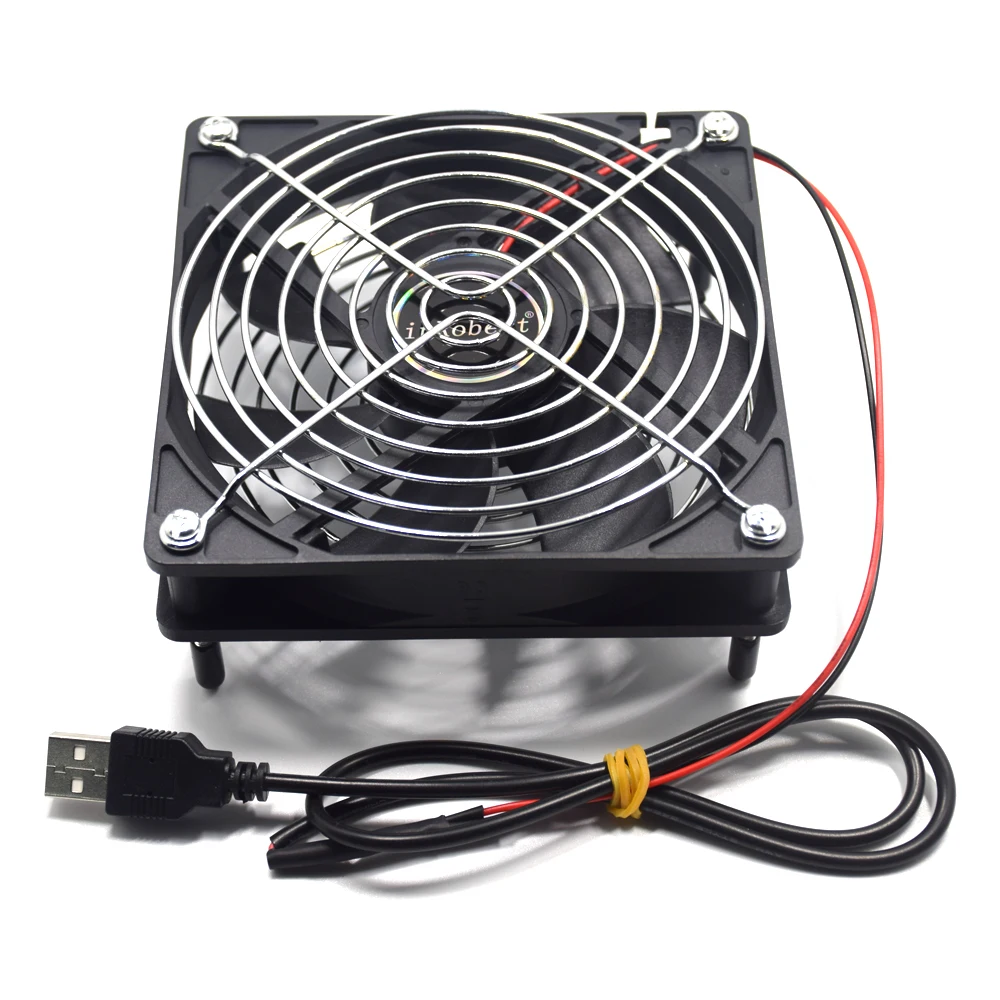 

Computer pc 120mm fan TV Box Wireless Router Cooling usb3.0 usb 5V cable interface 120X120X25mm Pet box Heatsink Cooler
