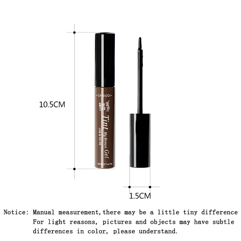 

3 Colors Natural Long Lasting Waterproof Peel Off Henna Eyebrow Gel Brown Color Make Up Eye Brow Tattoo Tint Eyebrows Enhancer