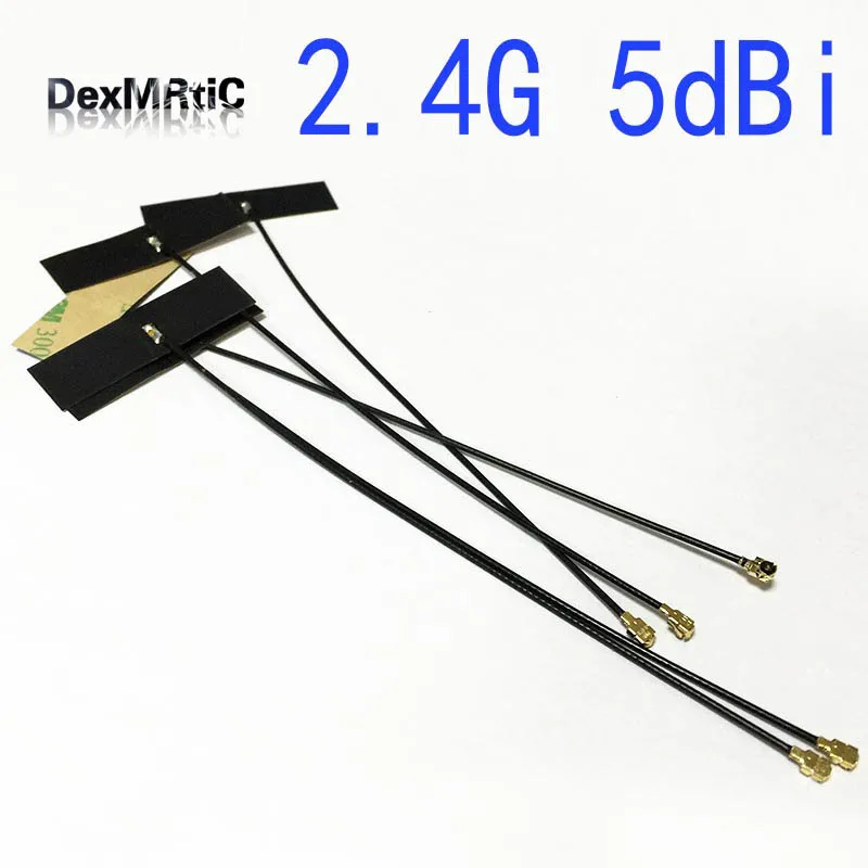 

1PC Wifi Antenna 2.4G 5dbi gain with IPEX internal built in FPC soft antenna NEW Wholesale