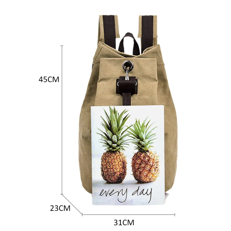 Для мужчин рюкзак Drawstring для ноутбука ведро распылитель ранцевого типа с мужской