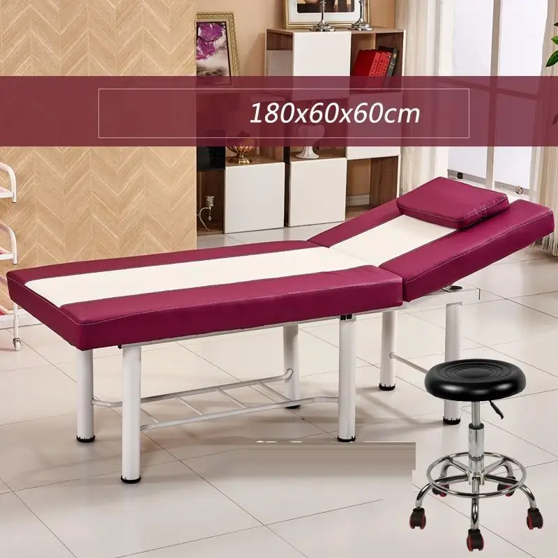 MODEL W Mueble beauty Cadeira De Massagem педикюр складной стол мебель складной стул салона Camilla masaje Plegable Массажная кровать - Цвет: MODEL W