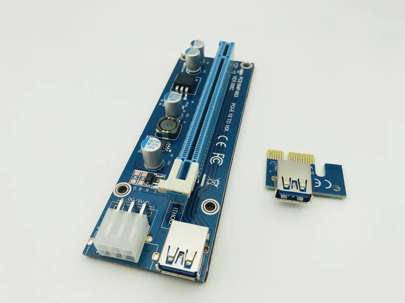 Кабель передачи данных 008C USB 3 0 для ПК PCIe PCI E Express Райзер карта 1x до 16xSATA к 6Pin IDE