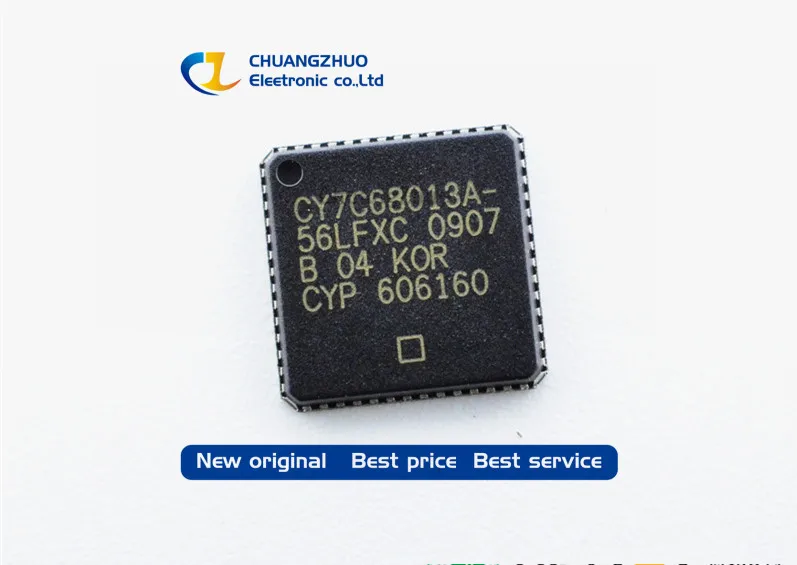 

10PCS Free Shipping CY7C68013A-56LFXC CY7C68013A QFN-56