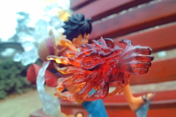 Аниме One Piece Monkey D Luffy Gomu no Red Hawk Боевая версия ПВХ фигурка куклы игрушки|toy armchair|doll