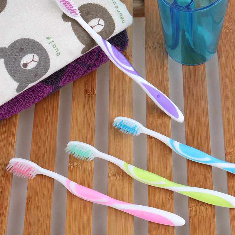 10 шт./компл. дома Семья мягкой щетиной Зубная щётка из Уход за зубами детей