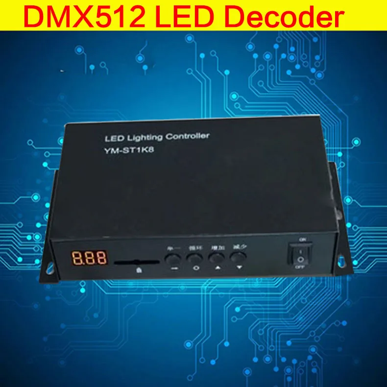 Светодиодный контроллер dmx 8x1024 пикселей 1903/6803/1812/1809/2801/2811 Светодиодная лента