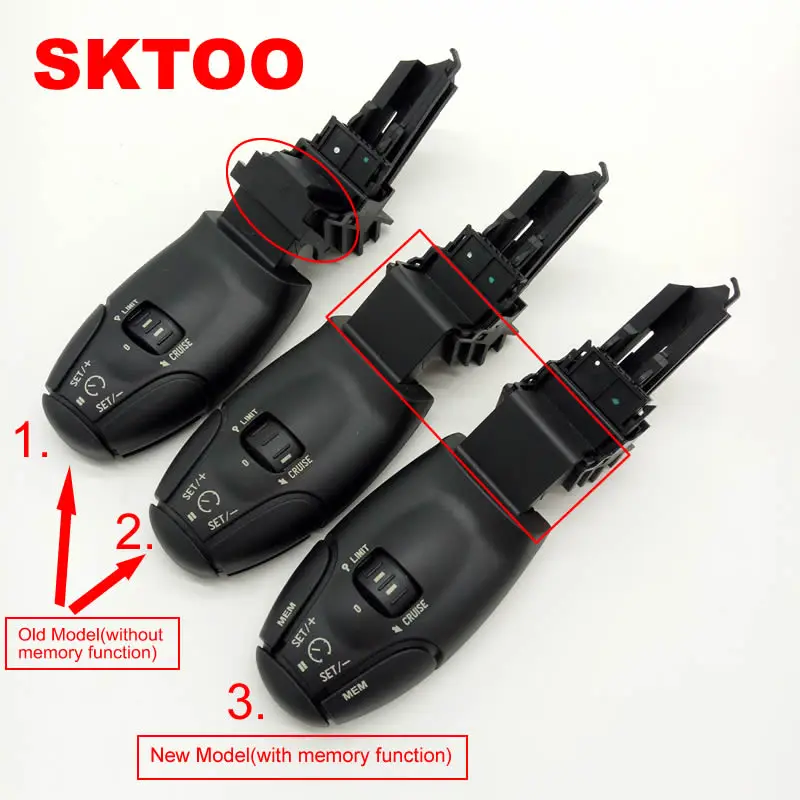 SKTOO круиз Управление стебель коммутатор с Скорость предел 6242Z8 для peugeot 207 208 307 406 407 607 807 партнер Citroen C3 C4 C5 C8