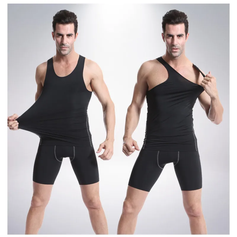 JINXIUSHIRT Мужская спортивная одежда футболки компрессионные фитнес-трико майка