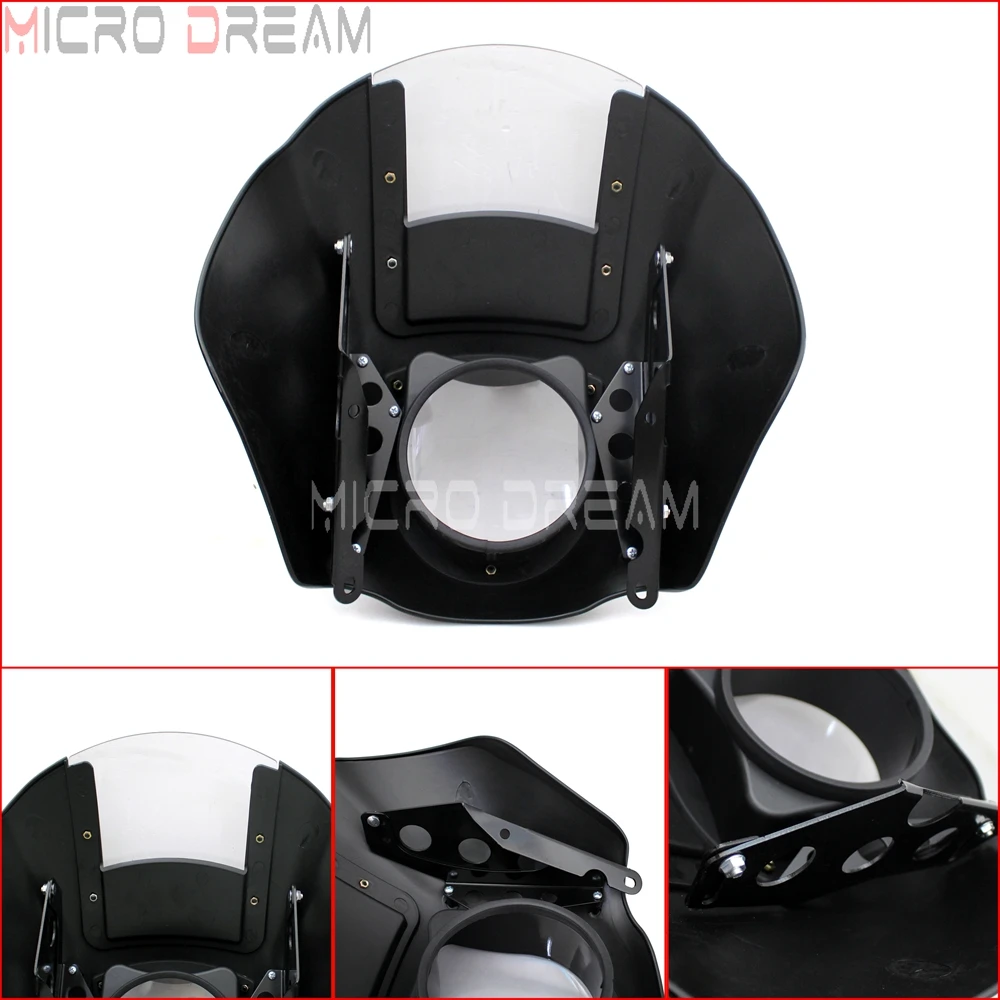 Комплект обтекателей для фар Мотоциклов Harley FXR Sportster 1200 Iron 883 XL883N 1988 2016|Полные