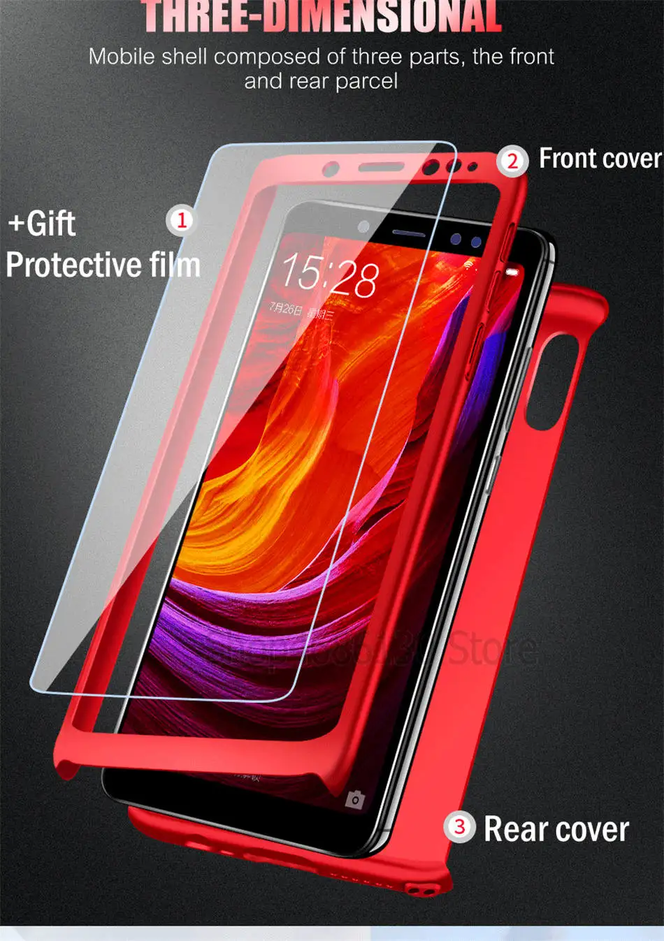 Роскошный 360 Полный Чехол чехол для телефона для Xiaomi Redmi 5 Plus Note 5 5A 6 Pro противоударный чехол s для Redmi 6 6A Note 7 6 Pro Чехол