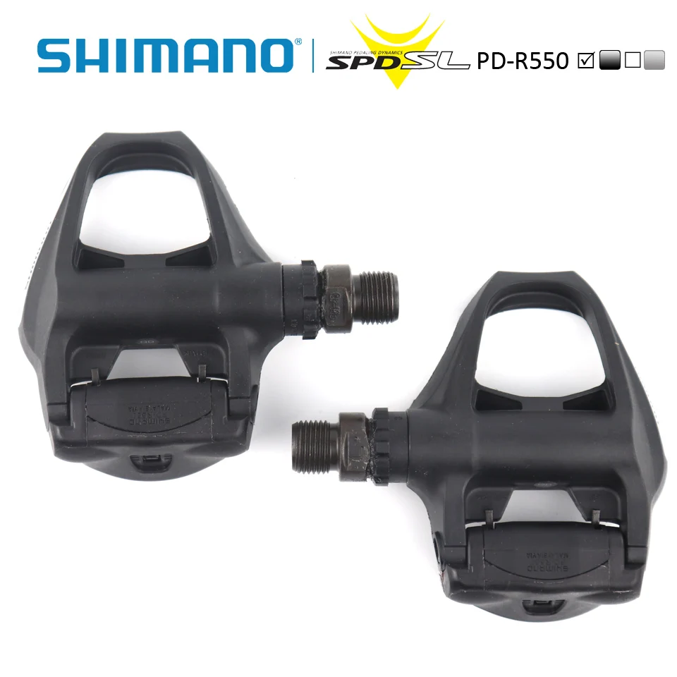 SHIMANO PD R550 шоссейный велосипед педали SPD SL дорожный и SM SH11 плавающий планка для езды