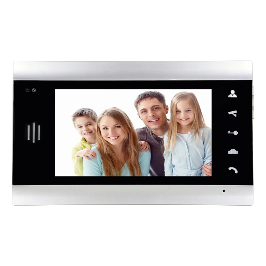 7 &quotЖК дисплей Мониторы проводной Дверные звонки видео телефон двери/CCTV домофон