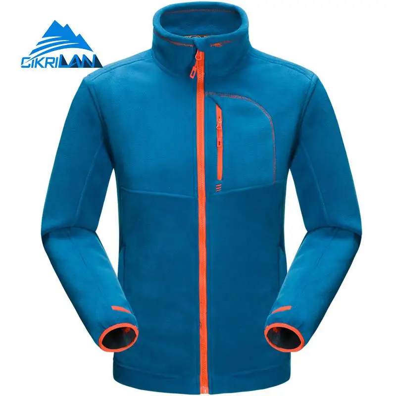 Мужская теплая флисовая куртка с длинным рукавом на молнии|hiking fleece jacket|fleece jackethiking