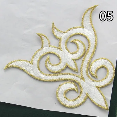 10 шт./пирографическая Этническая Вышивка тканевый узор Национальный Костюм