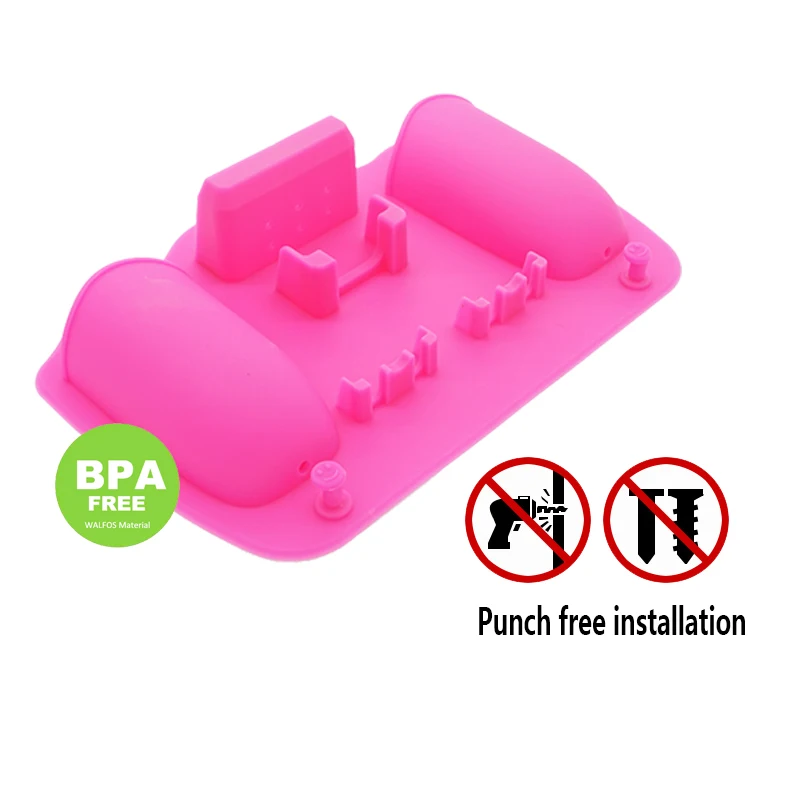 Аксессуары для ванной комнаты WALFOS силиконовая настенная подставка зубных щеток