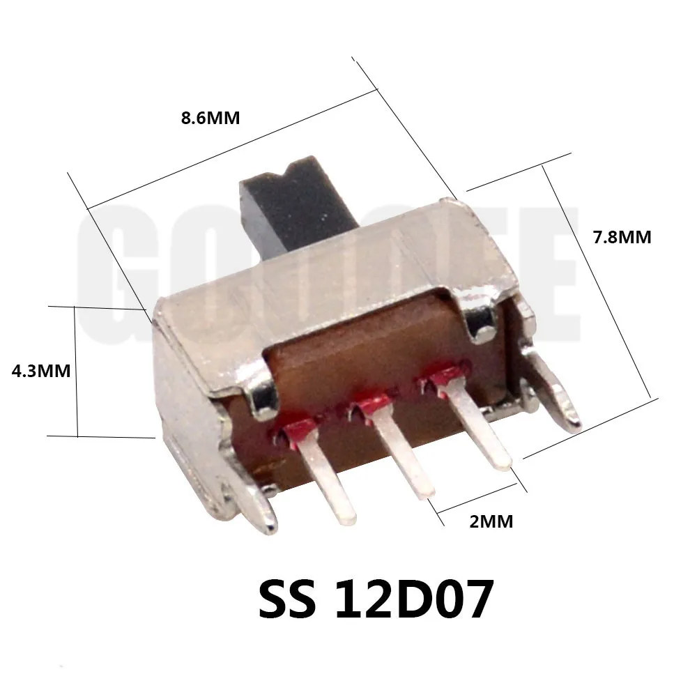 Переключатель слайдов SS 12D00 5 шт. полоса колебаний переключения передач 2/3 файлов