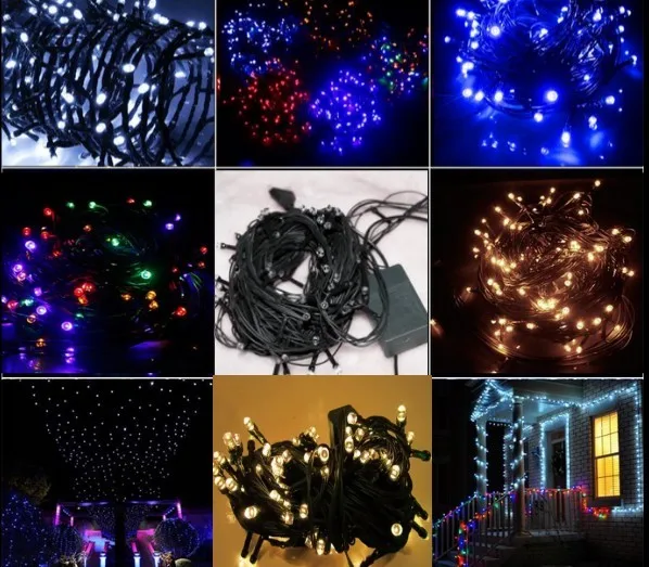 Светодиодная уличная Водонепроницаемая гирлянда 10 м | Лампы и освещение