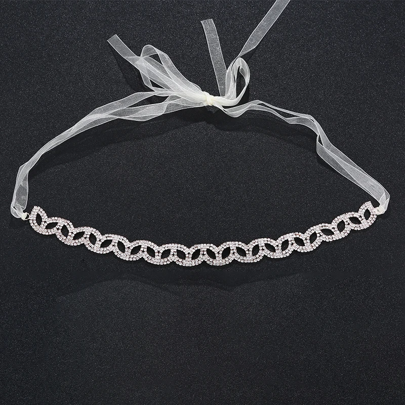 Miallo Full Austria Rhinestone Rose Gold Bridal Headband Hair Jewelry Women Chain Headpieces Accessories Wedding Tiara | Украшения и