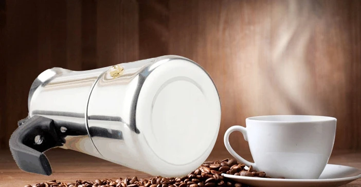 Нержавеющая Moka Эспрессо кофеварка Mocha итальянский топ Moka Cafeteira Cottura Filtro латте плита фильтр кофейник Перколятор