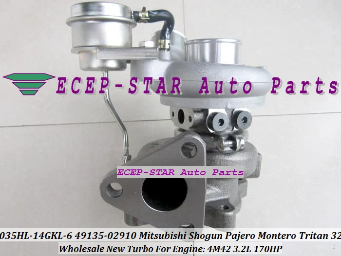 Турбо TF035HL 49135-02910 49135-02912 49135-02921 49490-13101 49493-94901 для Mitsubishi SHOGUN PAJERO MONTERO 4M42T 4M42 3.2L |