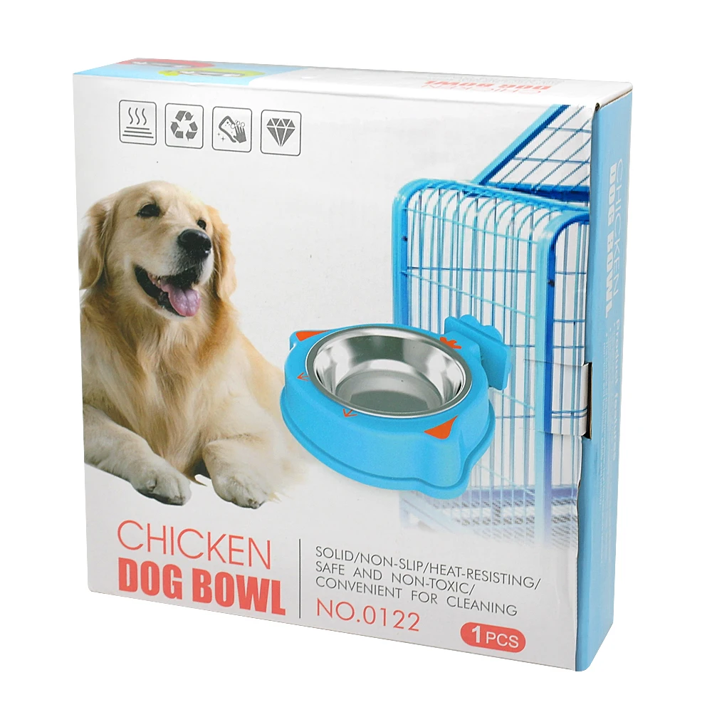 Висячая Миска Для Кормления Собаки Кошки клетка для питомца миски щенок птица