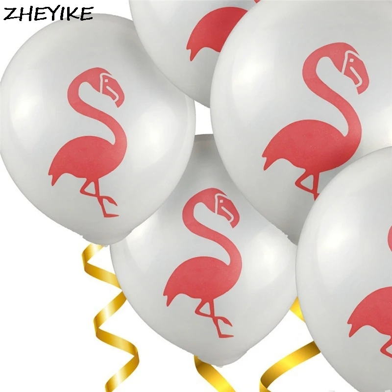 ZHEYIKE 5 шт./лот воздушные шары Фламинго Свадебные латексные День рождения Девичник