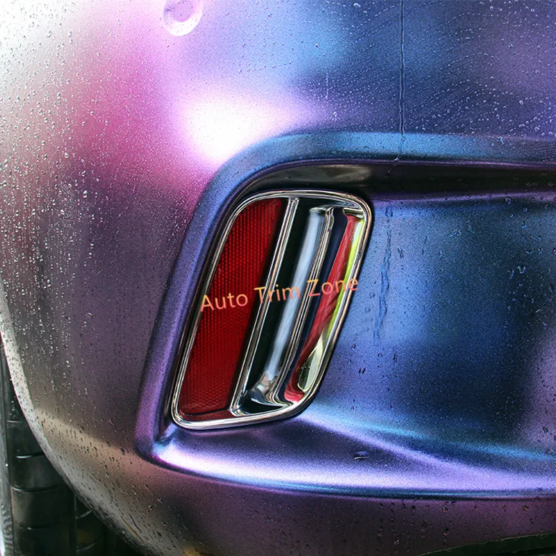 2 шт. ABS внешняя лампа заднего противотуманного фонаря Накладка для Opel Astra K 2015 2017