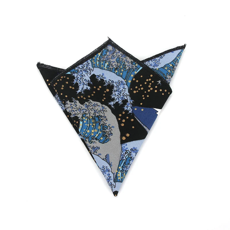 Brand New Men's Cotton Adjustable Suits Navy Bow Tie Pocket Square Set Bowtie Handkerchief Wedding Party Butterfly 2pcs/set |