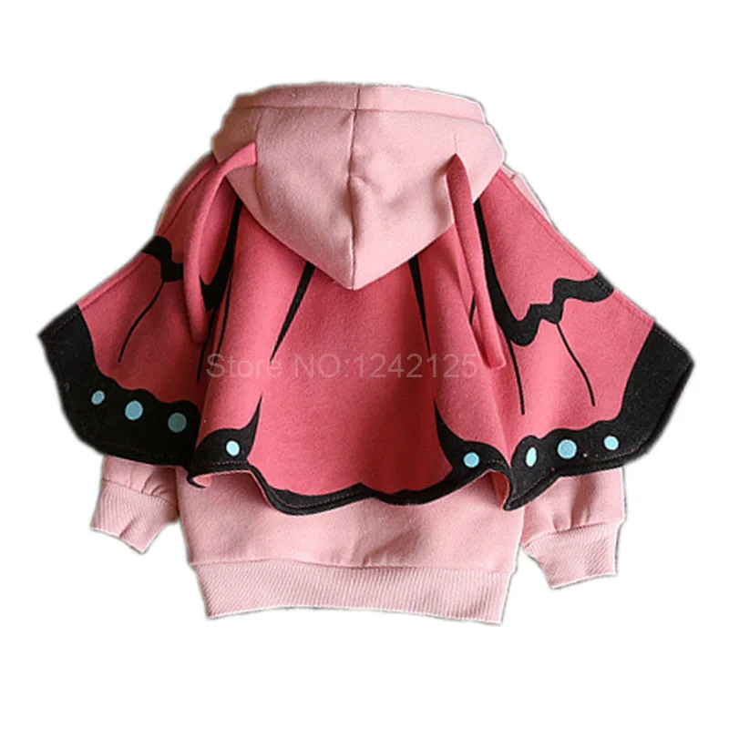 Новое весенне-осеннее Детское пальто с бабочкой одежда шалью и крылом для
