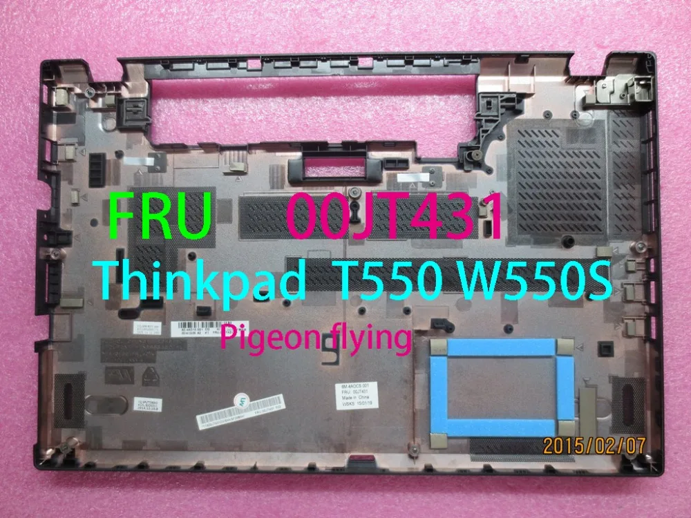 

For Thinkpad T550 W550S Base cover FRU 00JT431