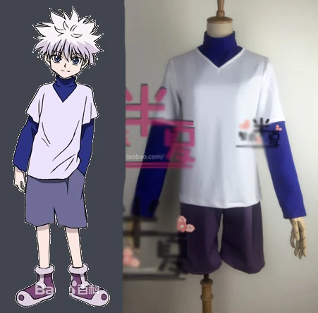 Костюм для косплея Hunter X Killua Zoldyck|cosplay costume|hunter x hunterkillua costume |