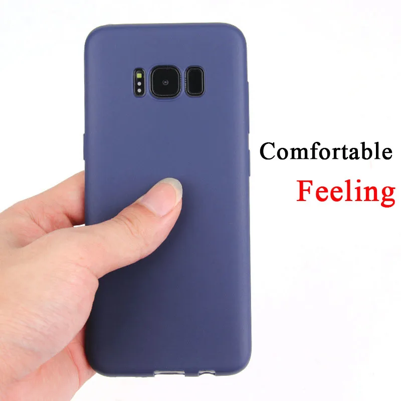 Мягкий чехол ярких цветов для Samsung Galaxy S10 S9 S8 Plus S10e Note 9 8 A9 A8 A5 A7 2018 A750 S7 S6 Edge |