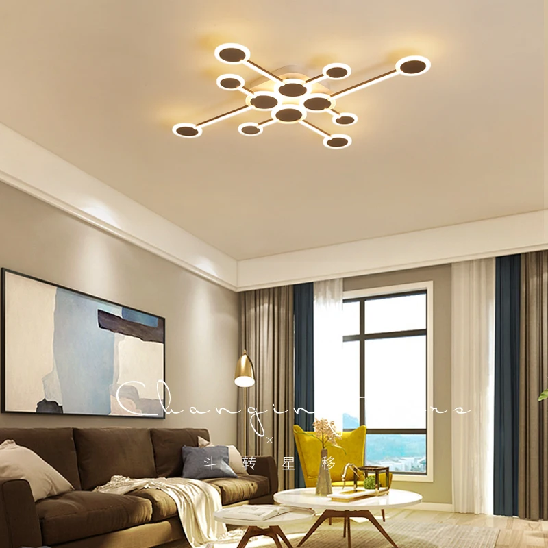 Скандинавская лампа креативные светодиодные потолочные светильники новый