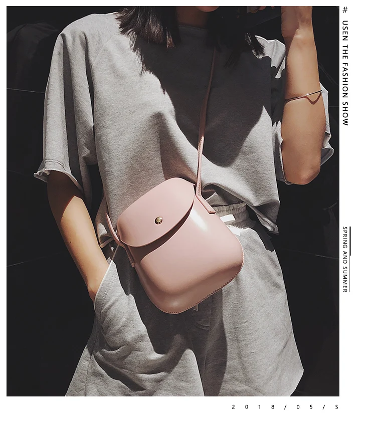 Vintage Fashion Mini Shell Female Bag New Women's Designer Handbag High quality PU Leather Women bag Shoulder Messenger Bag