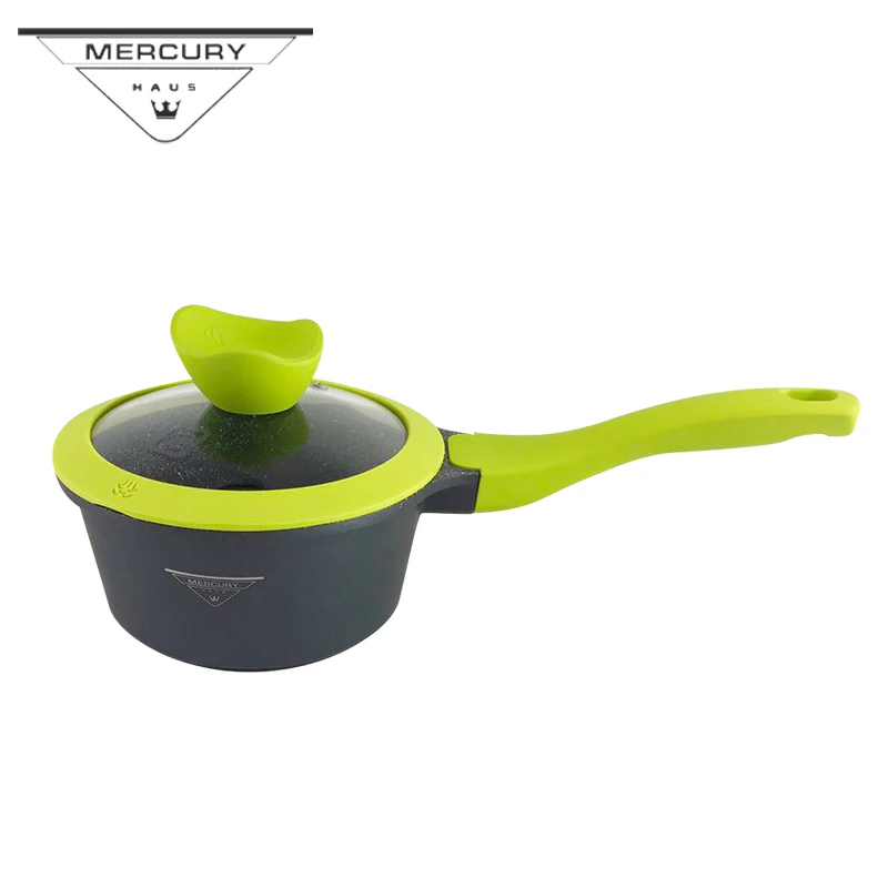 6PCS Non-stick Cast Aluminum Kitchen Cooking Casserole Frypan Pot Cookware Sets Kitchenware with Marble Coating | Дом и сад