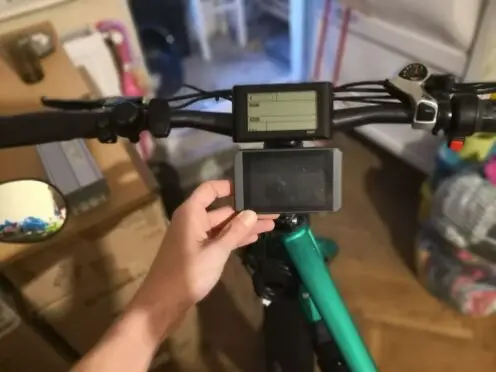 

Ebike 60V KT LCD8H Color Matrix Display Meter Black Control Panel With 5 Pins Connector For KT Controller