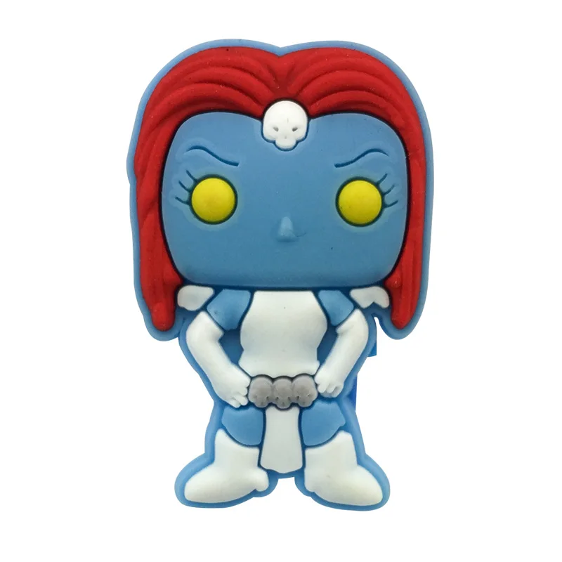 P5040-01x8pcs 8 шт./лот X-men магнитные наклейки мультфильм значок магниты на холодильник детские игрушки ПВХ магниты для доски подарок на день рождения - Цвет: P5040-01x8pcs