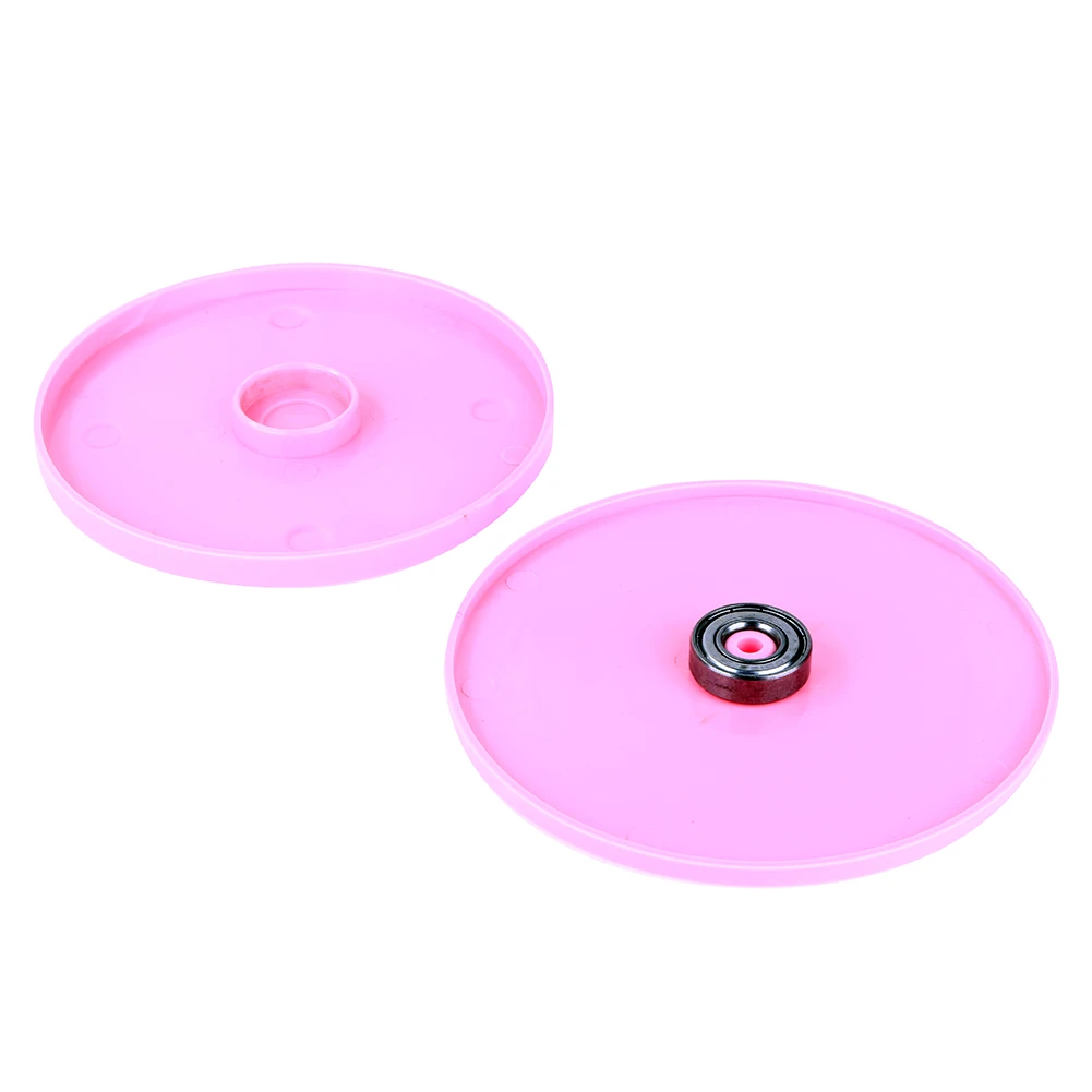 Круглая Поворотная тарелка для глазировки торта 14 см вращающаяся декоративная