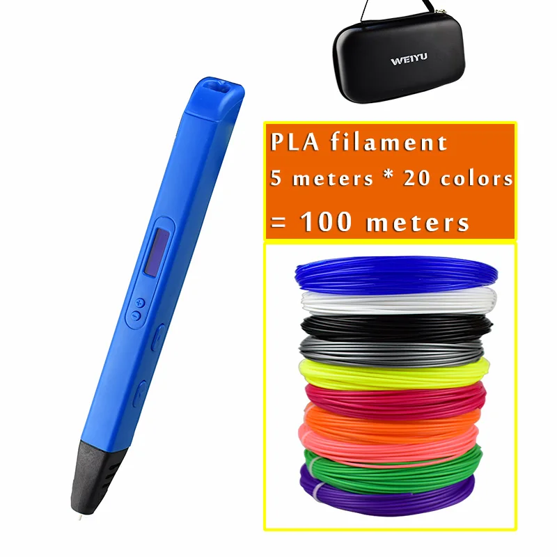 Новинка, RP800A, 3D профессиональный принтер, ручка с OLED экраном, 3d Рисунок, цифровая ручка для рисования, художественное ремесло, изготовление и образование