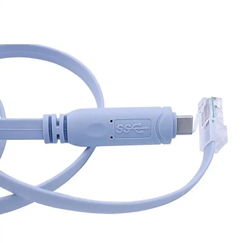 1 8 M Usb 3 type C к Rj45 для Android Cisco консоли Macbook разъем ноутбука кабель|Беспроводные