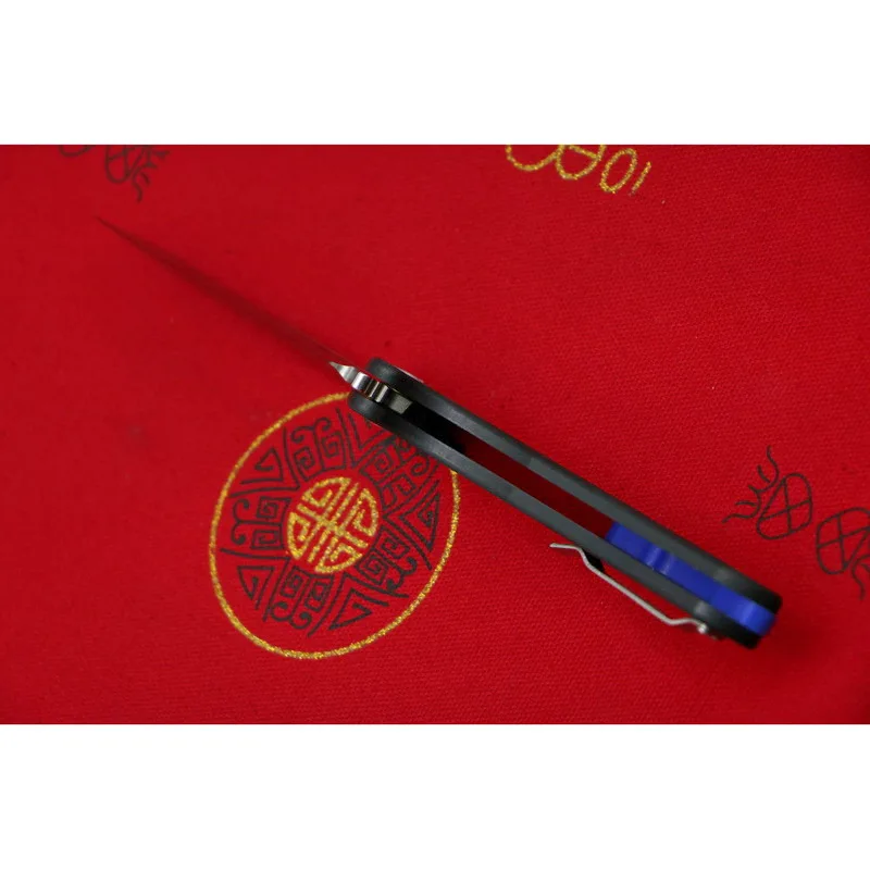 Складной нож CH CH3509-G10 Flipper с лезвием из D2 стали, ручкой из G10 материала, шарикоподшипником, утилитарным предназначением для активного отдыха на природе и тактических задач на каждый день.