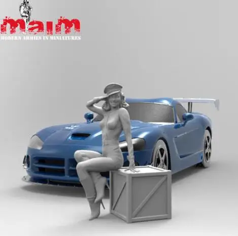 1/24 75 мм мы не продаем модель автомобиля из смолы миниатюрная фигурка