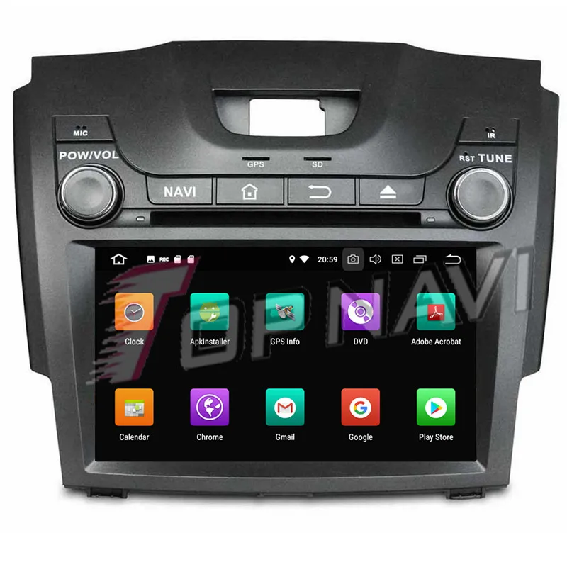 Автомобильный GPS-навигатор Topnavi Octa Core Android 9 0 для Chevrolet S10 2013 2014 автомобильный DVD
